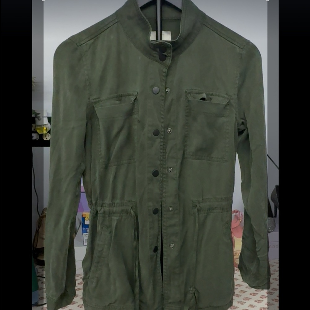 20. Loft Military Light Weight Jacket Size Xs Used But Good Condition